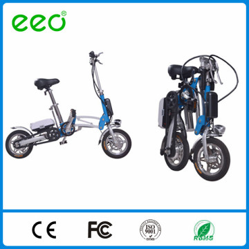 2015 Aluminum light weight mini folding electric bike with CE Certificate